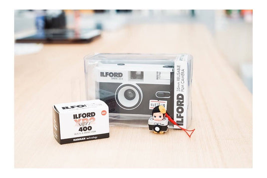 ILFORD XP2 SUPER 400 35mm + ILFORD SPRITE 35-II で撮ってみた!📸