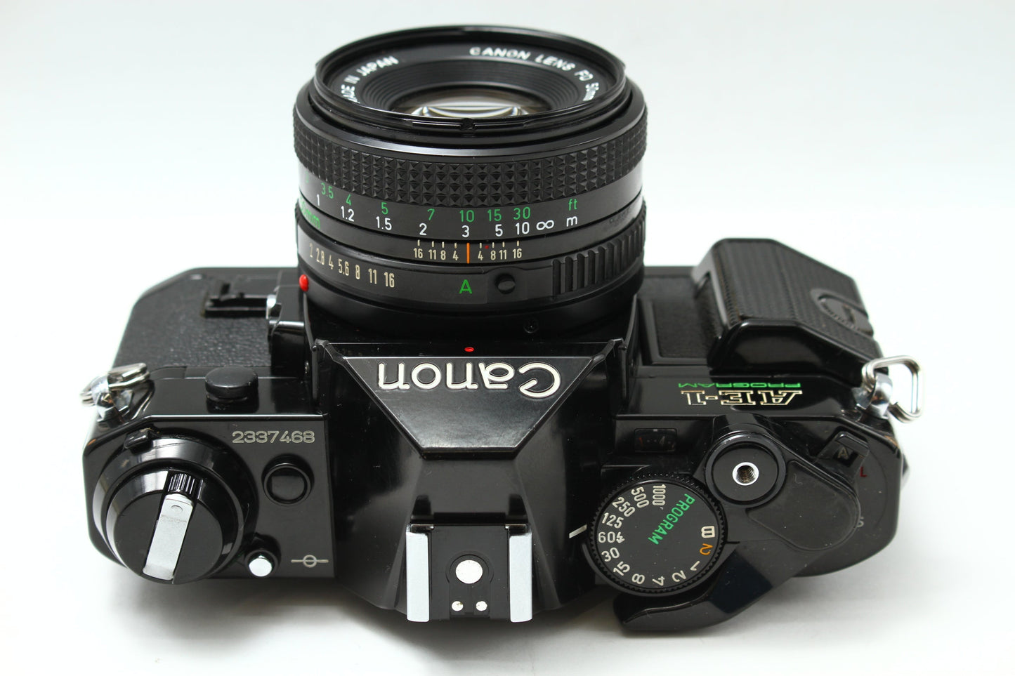 AE-1 PROGRAM ブラック + New FD 50/2
