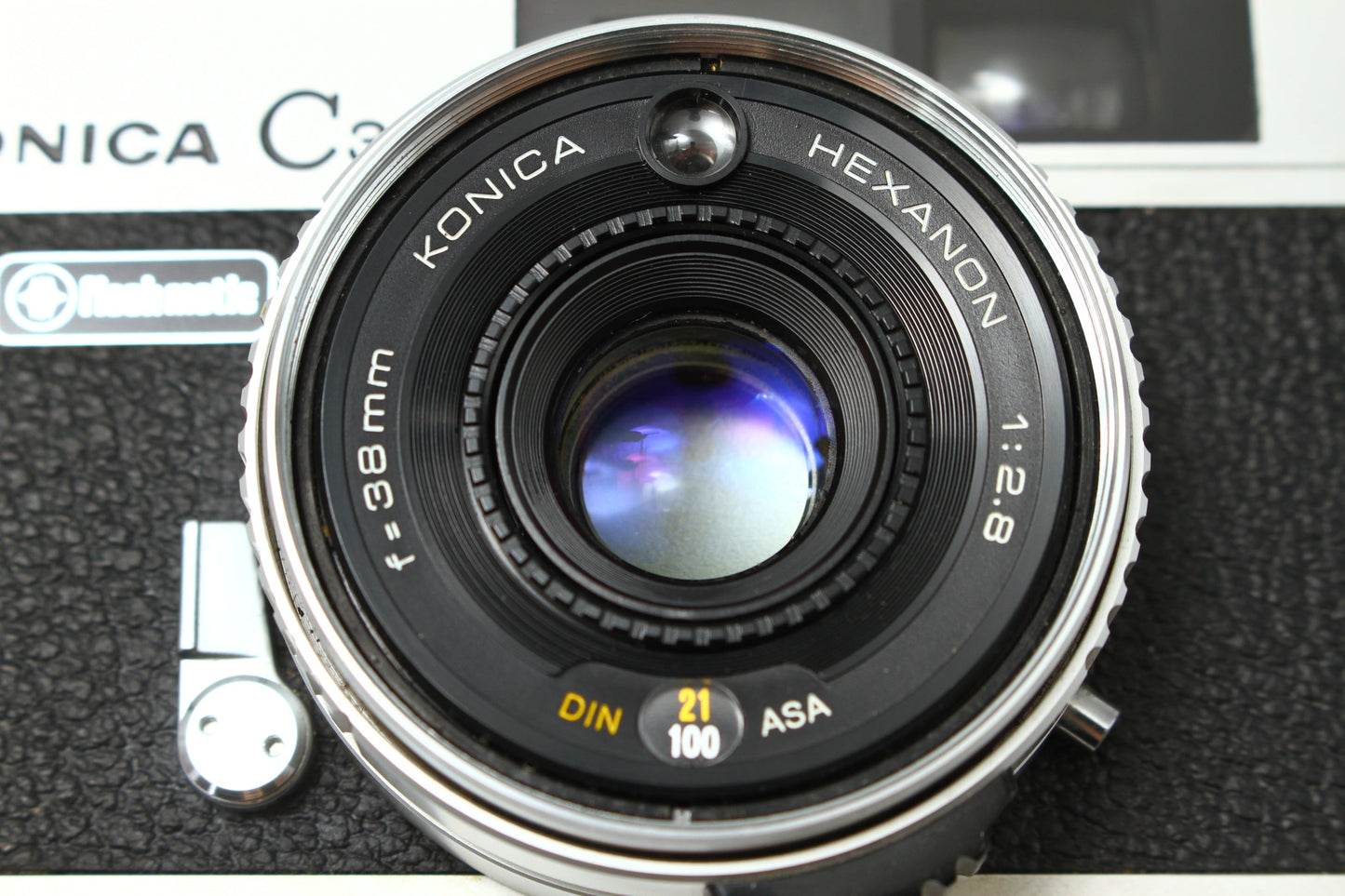 C35 Flash matic シルバー HEXANON 38/2.8