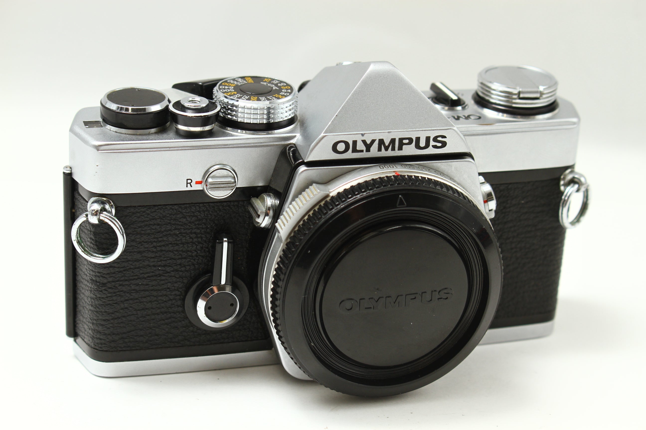 OLYMPUS (オリンパス) OM-1N シルバー フィルムカメラ 一眼レフ – にっ