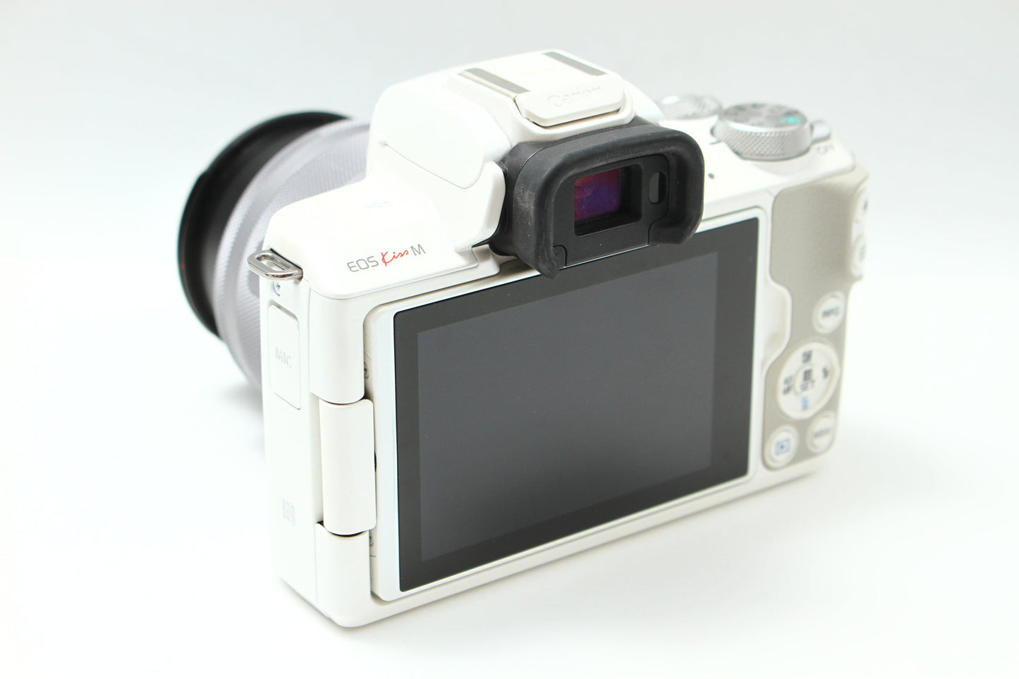 EOS Kiss M ホワイト + 15-45 IS STM + 22 STM Wレンズキット