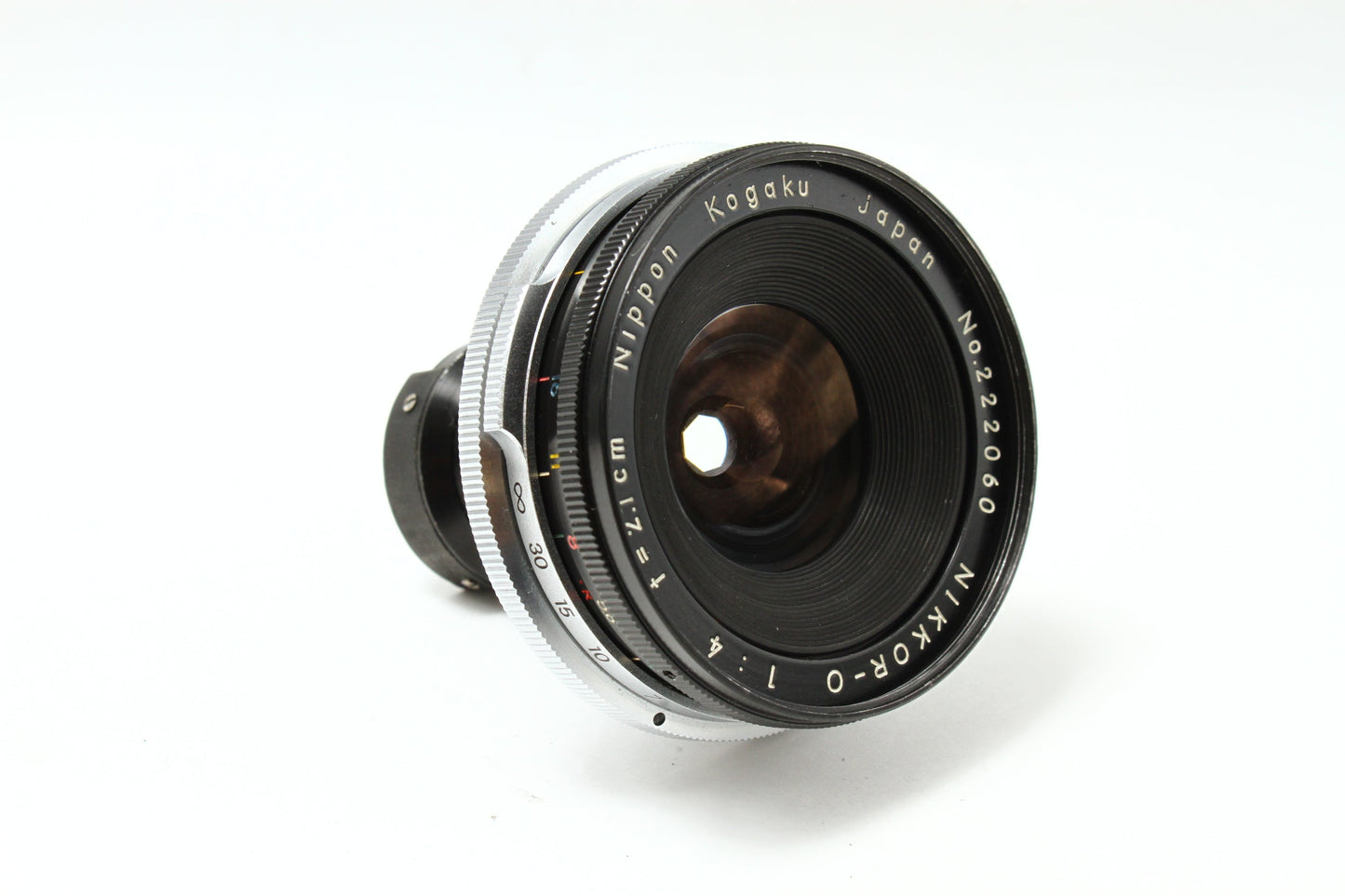 NIKKOR-O 2.1cm/4 ファインダー付き (Nikon F)