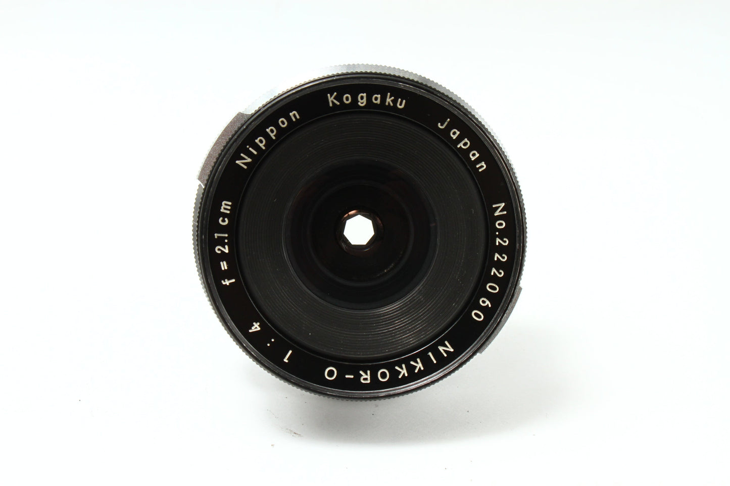 NIKKOR-O 2.1cm/4 ファインダー付き (Nikon F)