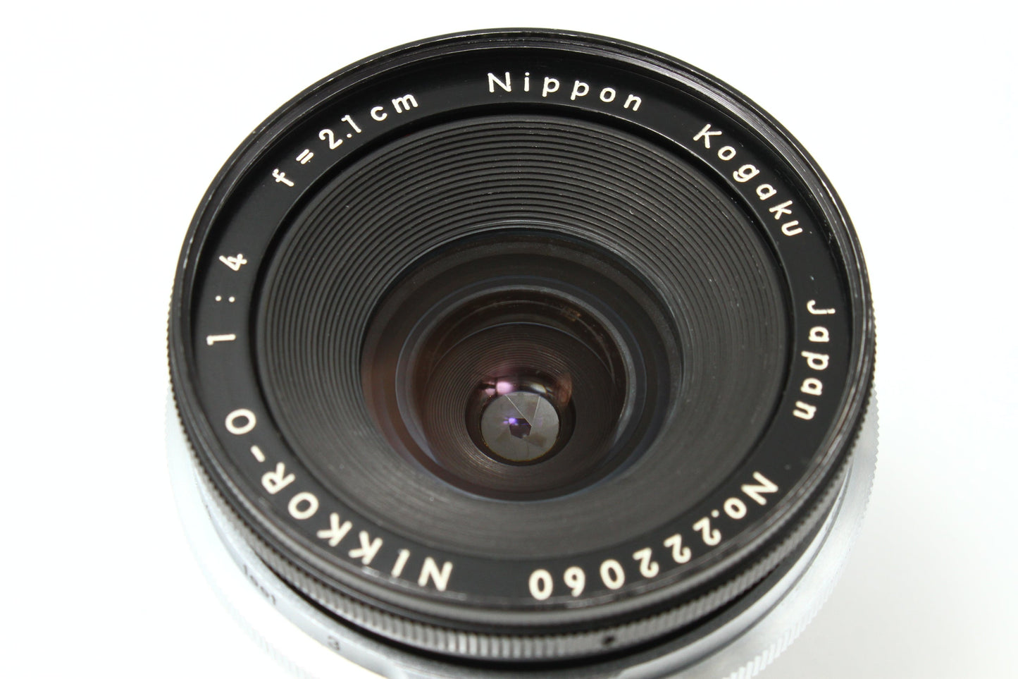 NIKKOR-O 2.1cm/4 ファインダー付き (Nikon F)