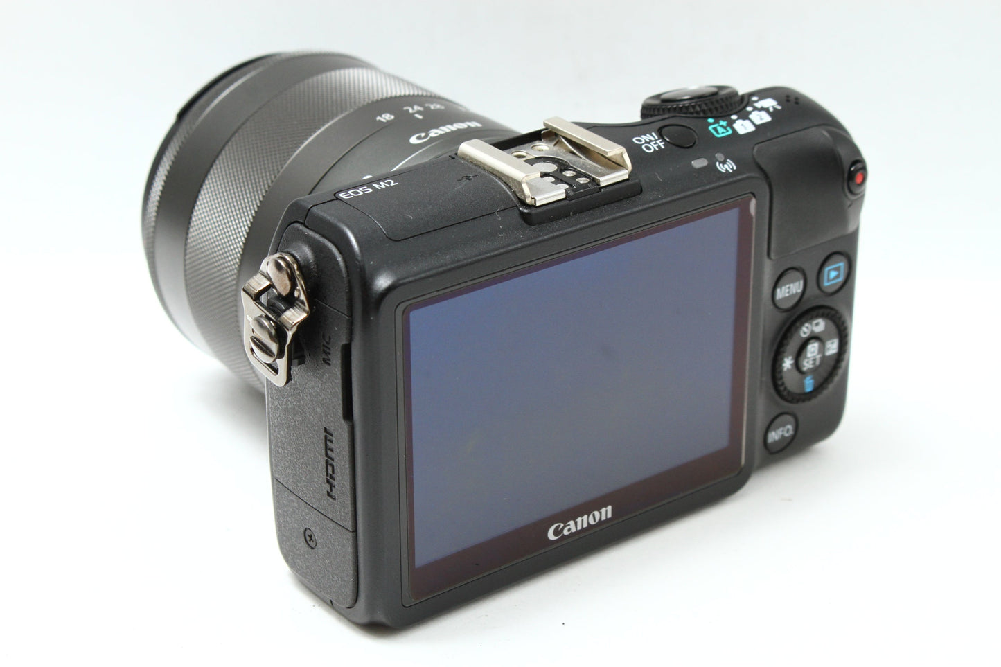 EOS M2 ブラック + 18-55 IS STM レンズキット