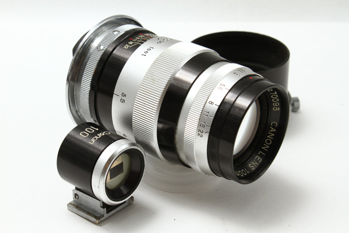 100/3.5 (LEICA L39) + ファインダー