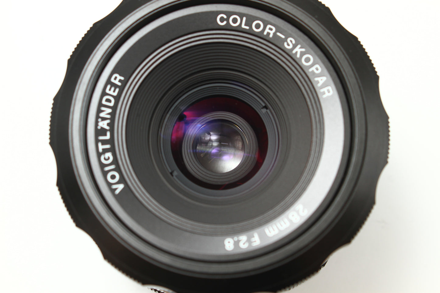 COLOR-SKOPAR 28/2.8 Aspherical Sl IIs ブラック (Nikon F)