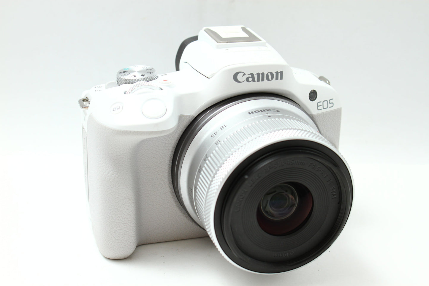 EOS R50 ホワイト + RF-S 18-45 レンズキット
