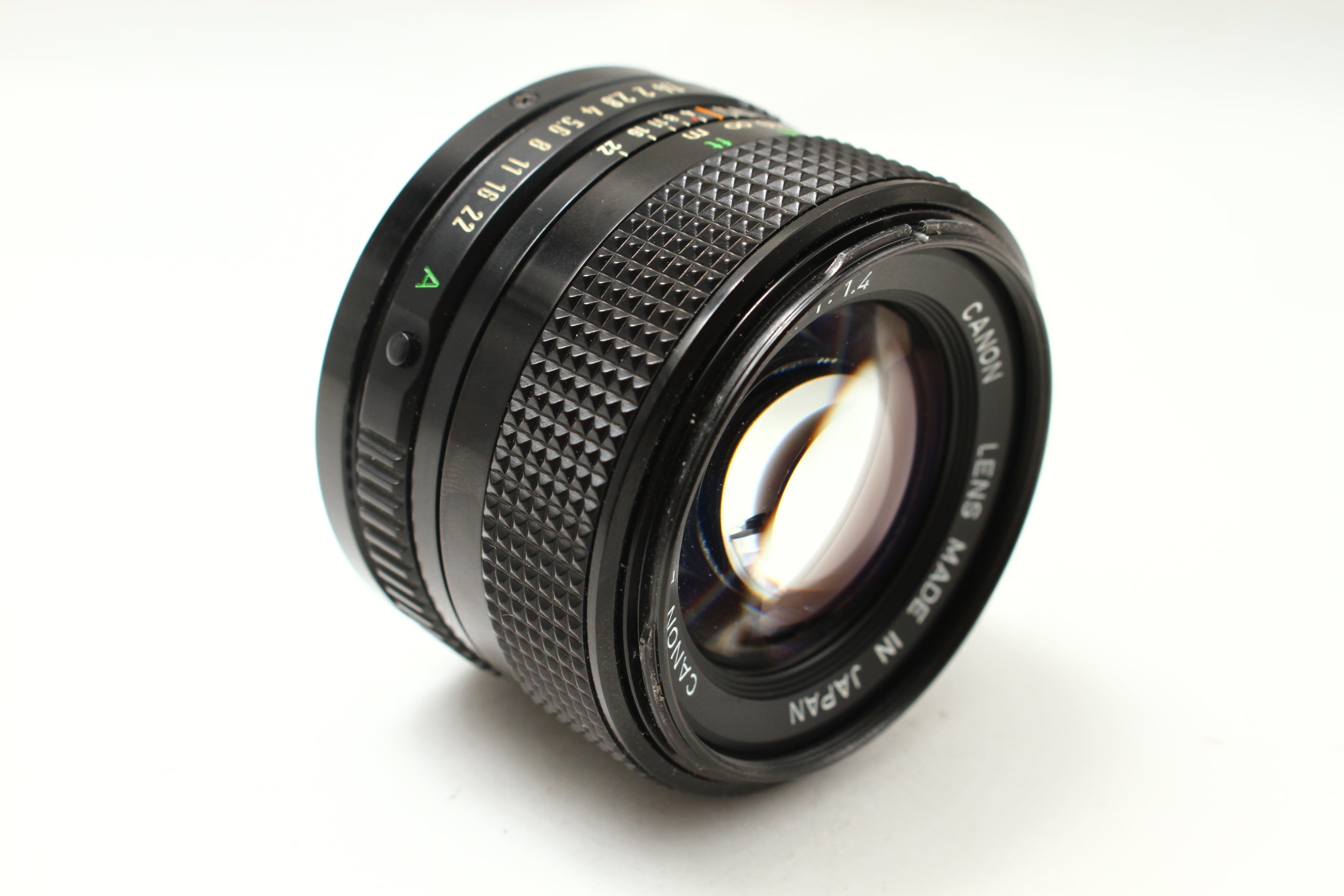 Canon (キヤノン) NEW FD 50/1.4 レンズ MF一眼用 – にっしんカメラ
