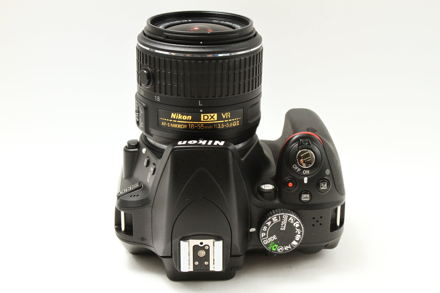 D3300 ブラック + 18-55 G VR II レンズキット