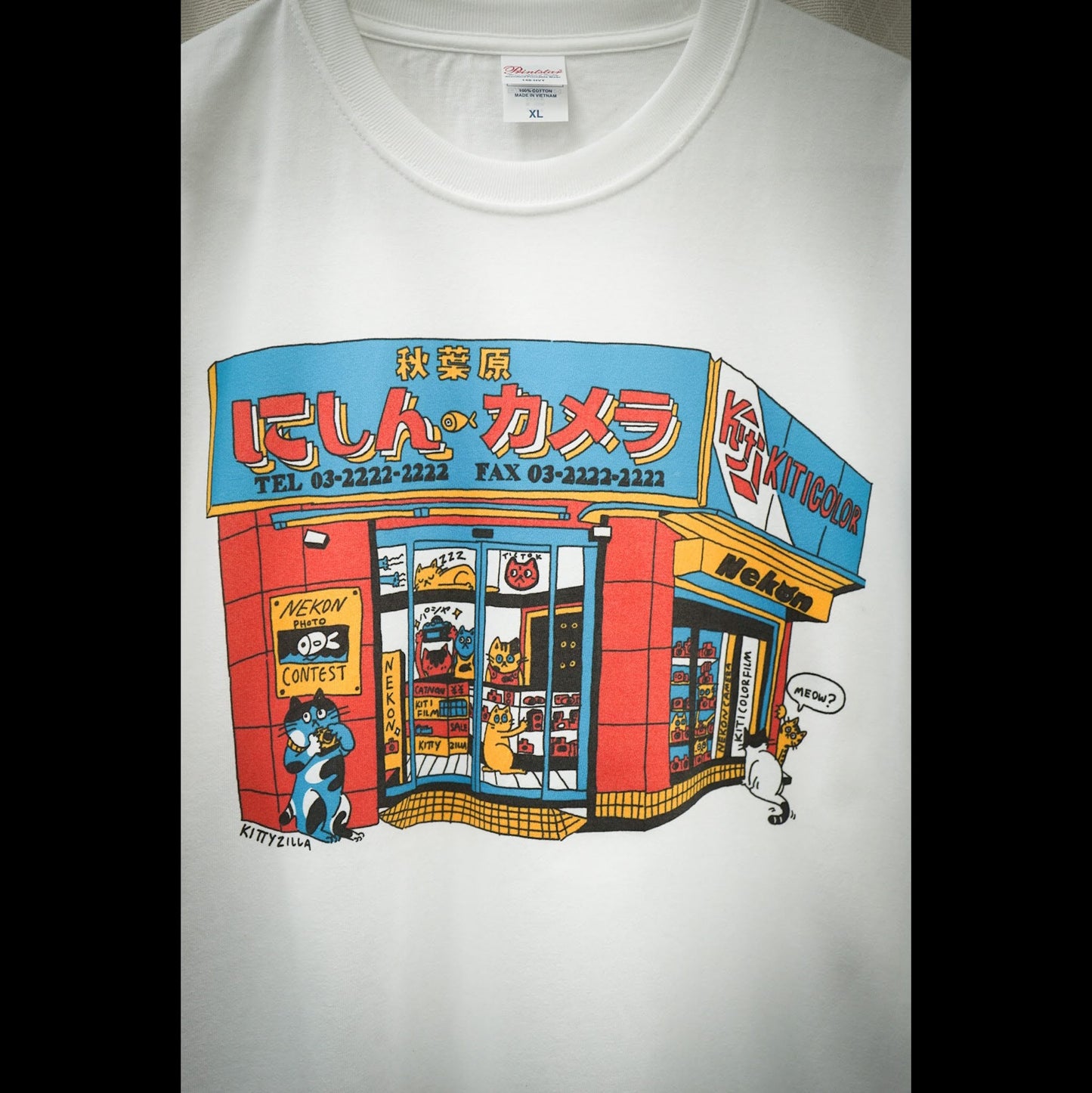 Tシャツ にしんカメラ L