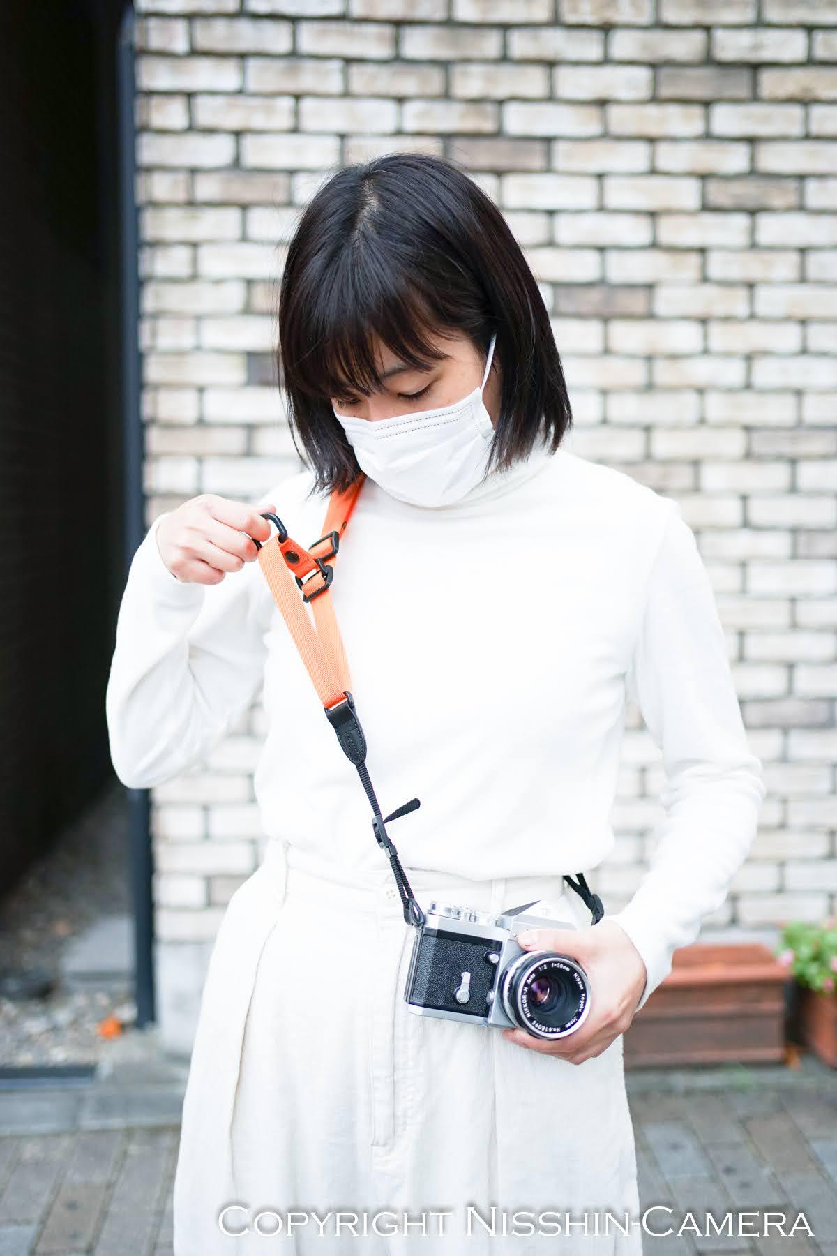 Easy Slider Camera Strap Orange