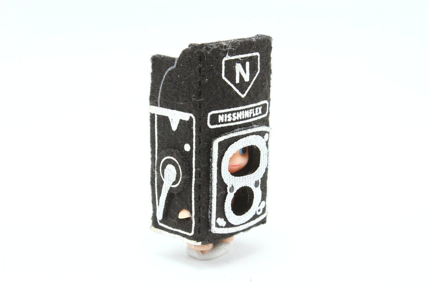 Twin-lens reflex camera kewpie light green