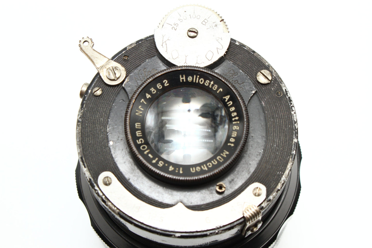 Heliostar 105/4.5 (Nikon Fマウント改造)