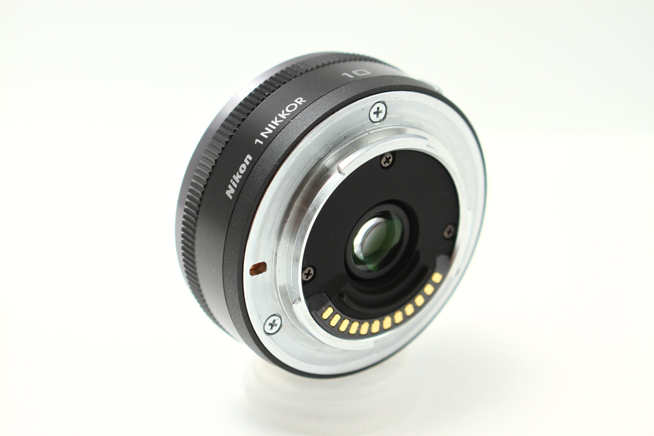 Nikon (ニコン) 1NIKKOR 10/2.8 ブラック レンズ ミラーレス用 – にっ