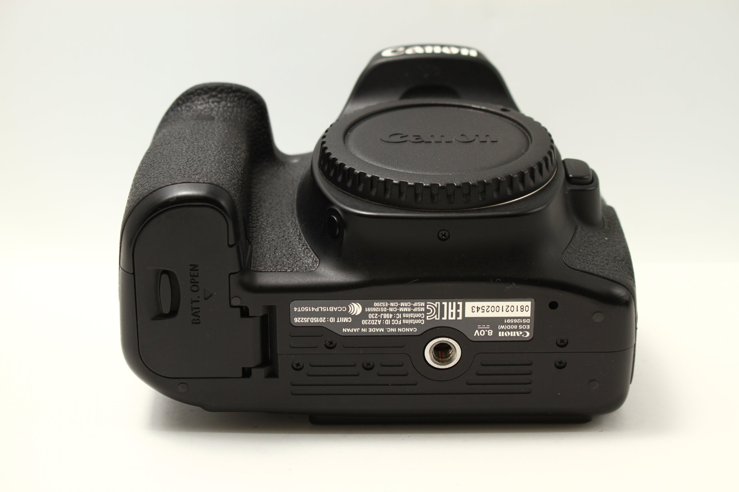 Canon (キヤノン) EOS 80D デジタルカメラ 一眼レフ – にっしんカメラ