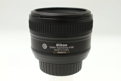 AF-S 50/1.8 G