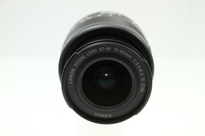 EF-M 15-45/3.5-6.3 IS STM ブラック