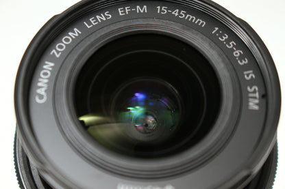 EF-M 15-45/3.5-6.3 IS STM ブラック