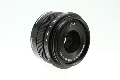 LEICA DG SUMMILUX 15/1.7 ASPH. H-X015-K ブラック