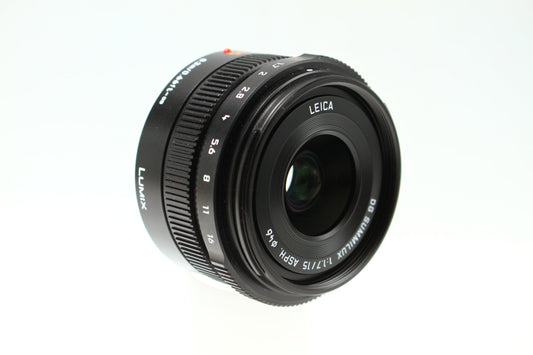 LEICA DG SUMMILUX 15/1.7 ASPH. H-X015-K ブラック