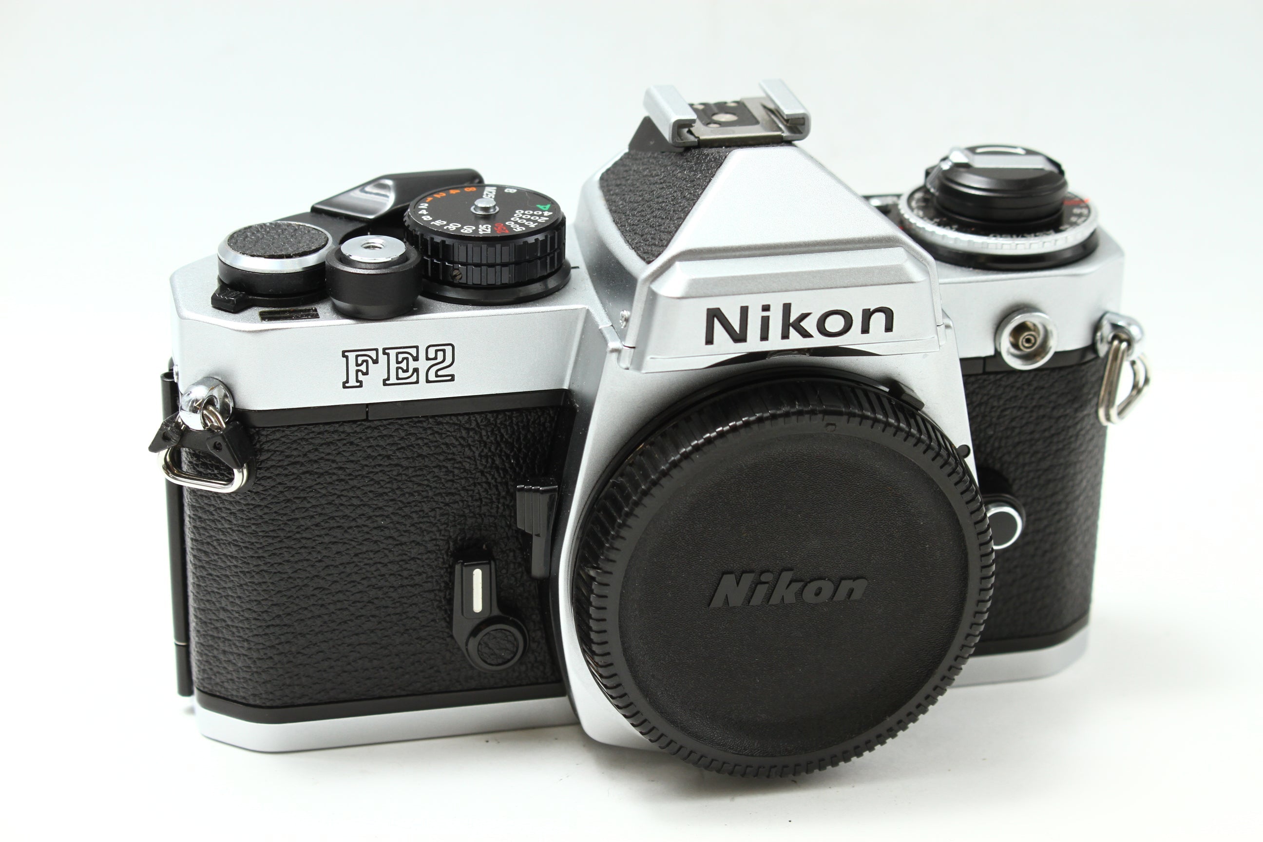 Nikon FE2 一眼レフカメラ Nikon (ニコン) FE2 シルバー フィルムカメラ 一眼レフ – にっしん