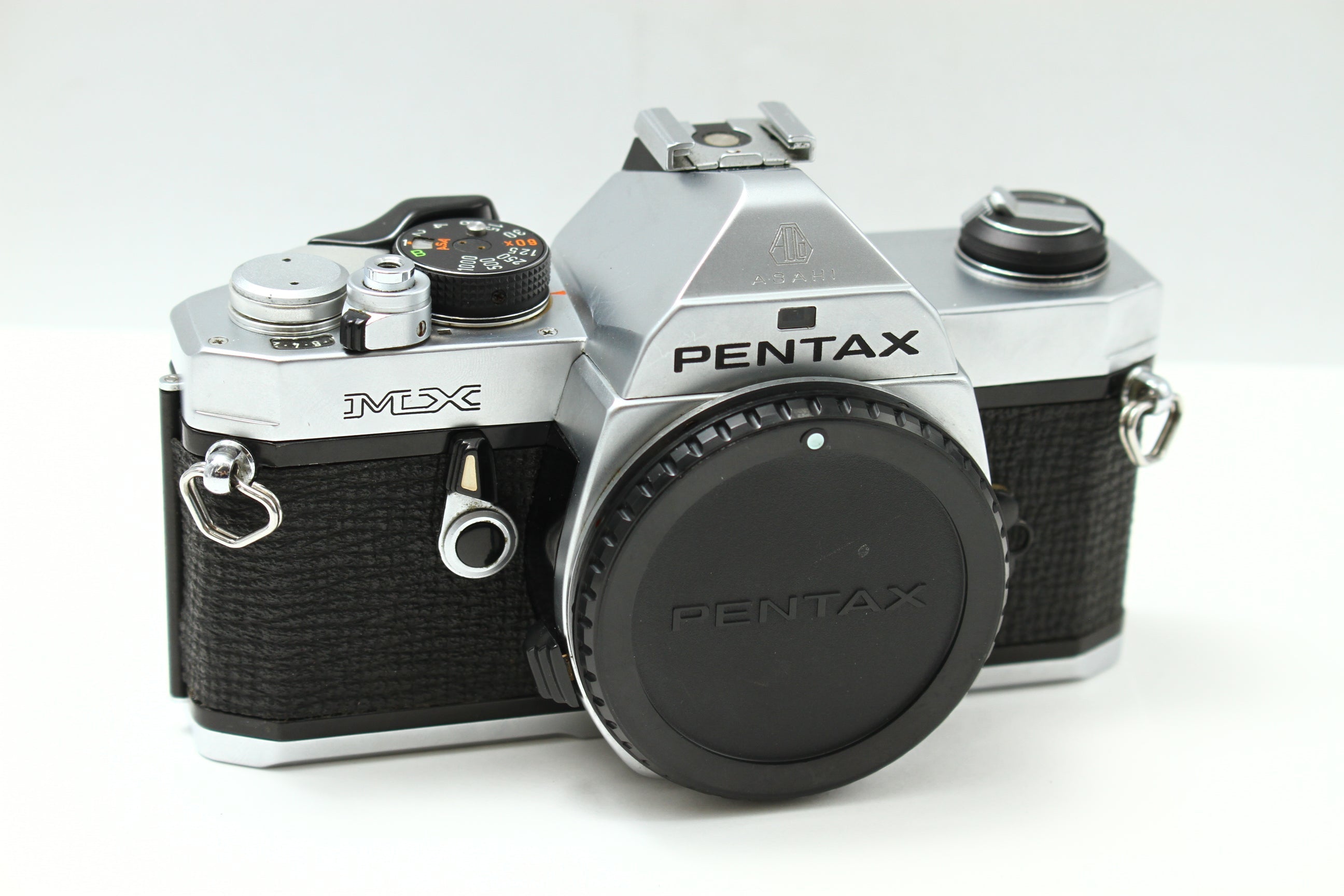 PENTAX (ペンタックス) MX シルバー フィルムカメラ 一眼レフ – にっ