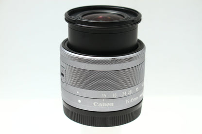 EF-M 15-45/3.5-6.3 IS STM シルバー