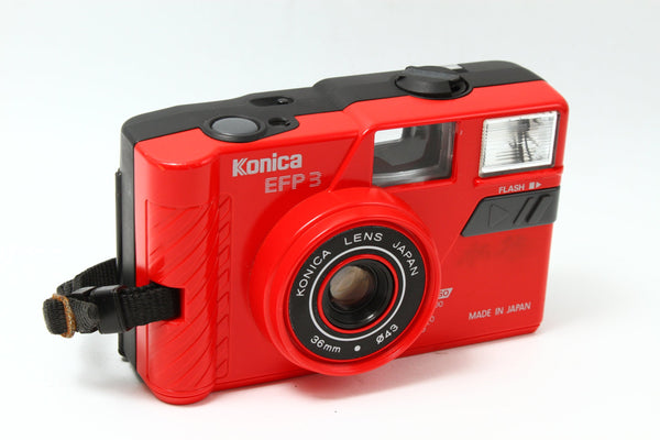 Konica EFP 3 レッド フィルムカメラ コンパクト – にっしんカメラ 