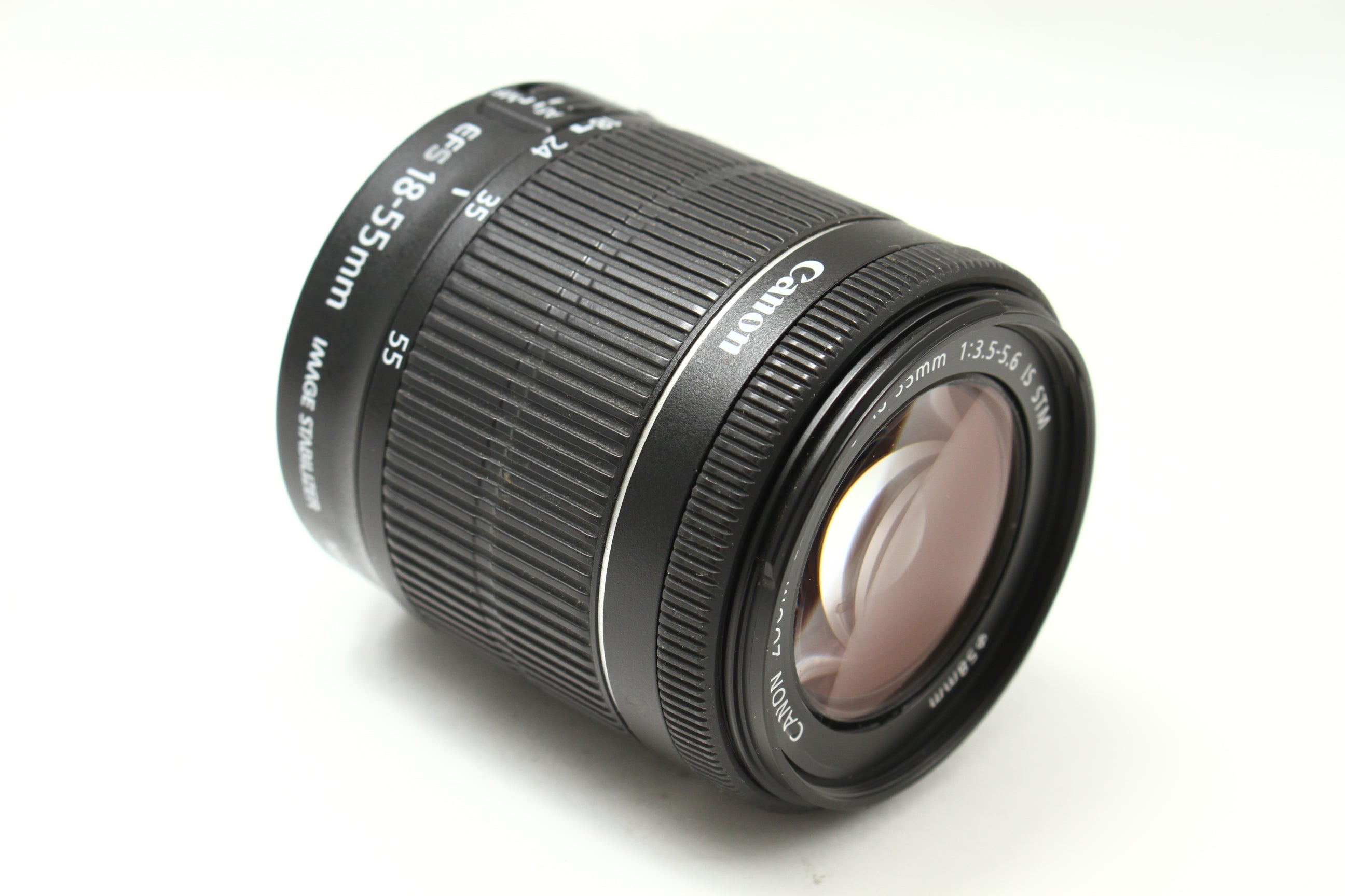 Canon (キヤノン) EF-S 18-55/3.5-5.6 IS STM レンズ AF一眼用 – にっ