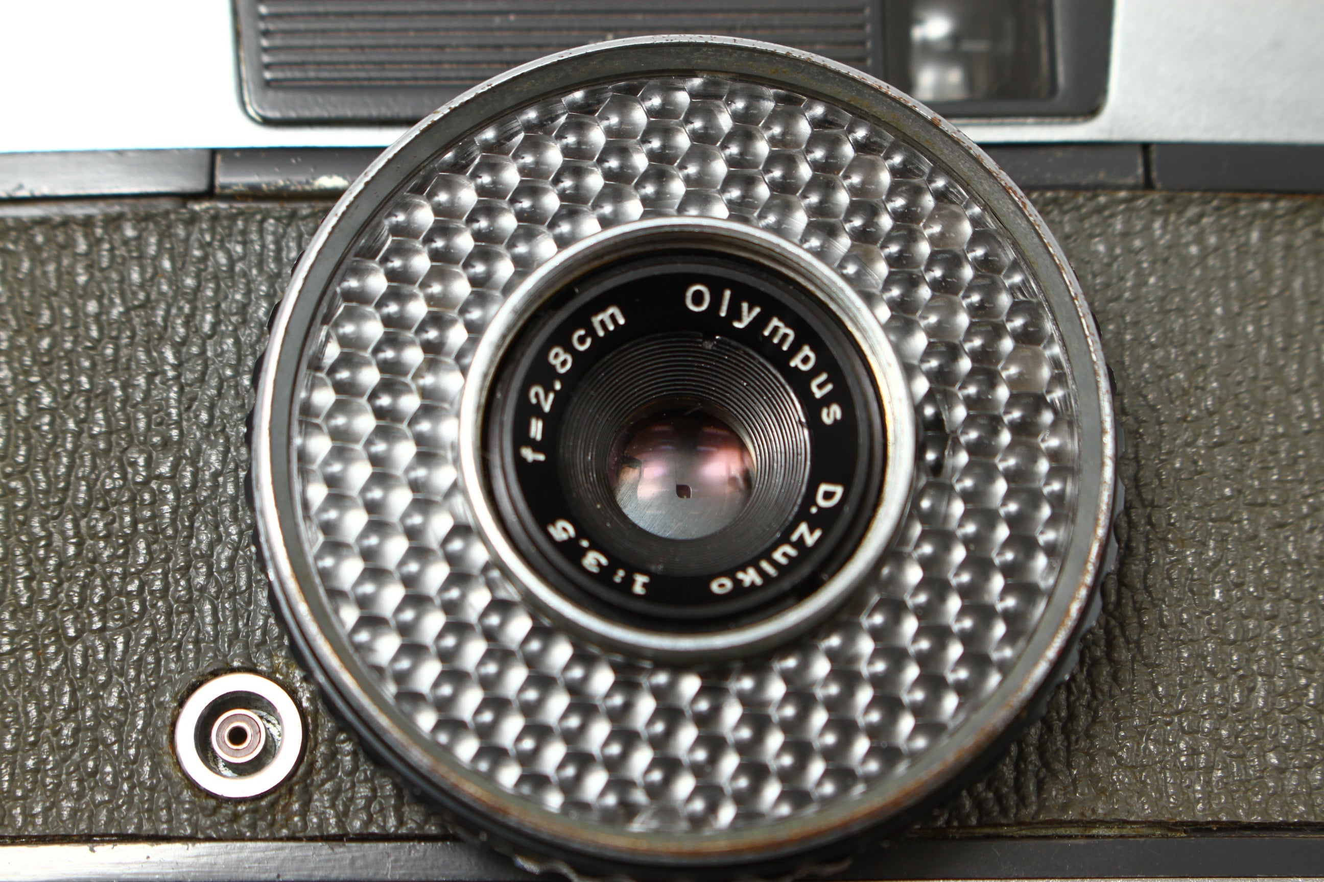 OLYMPUS (オリンパス) PEN-EE D.Zuiko 2.8cm/3.5 フィルムカメラ