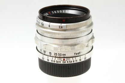 Tessar テッサー 50/2.8 T (M42)
