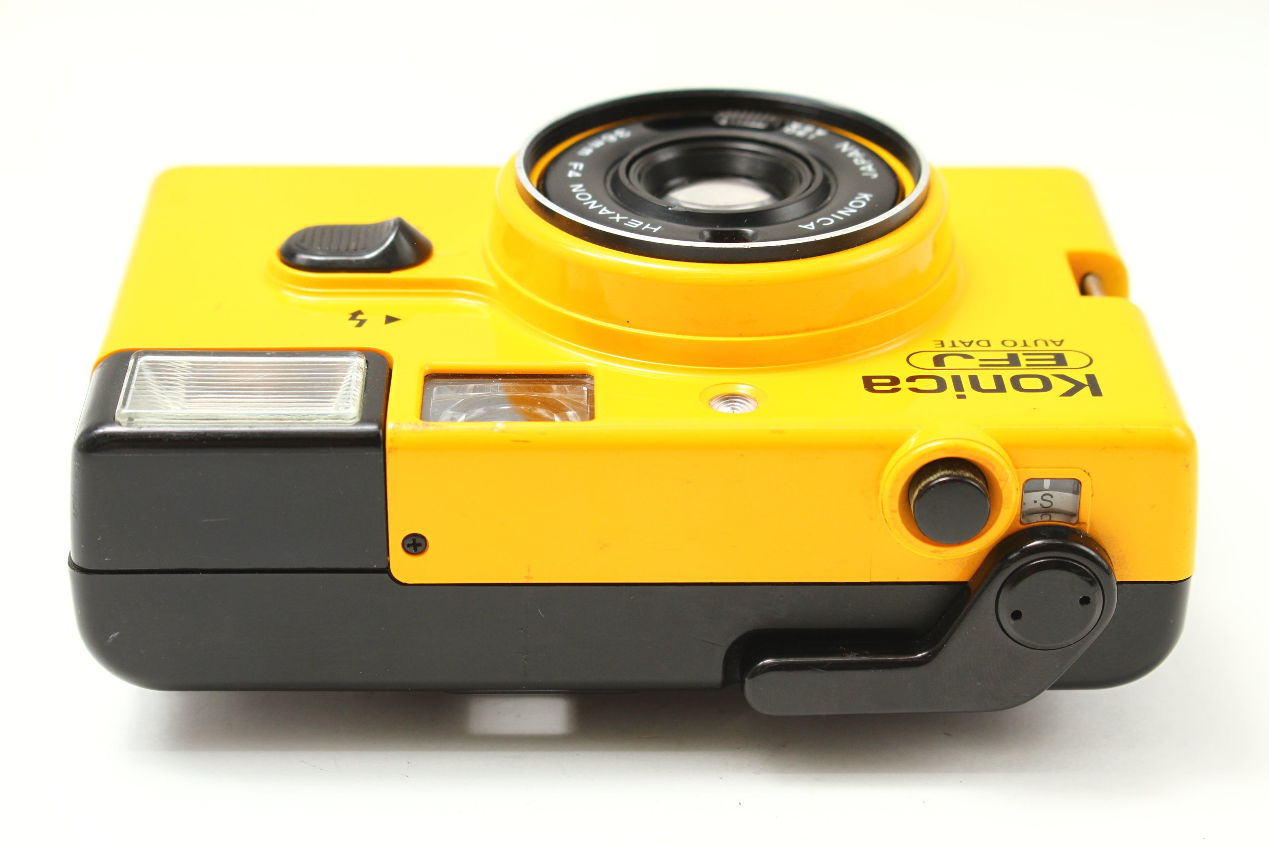 Konica (コニカ) EFJ AUTO DATE HEXANON 36/4 イエロー フィルムカメラ