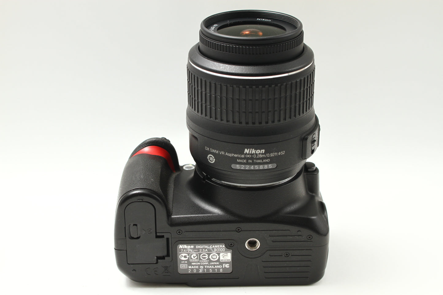 D3100 ブラック + 18-55 G VR レンズキット