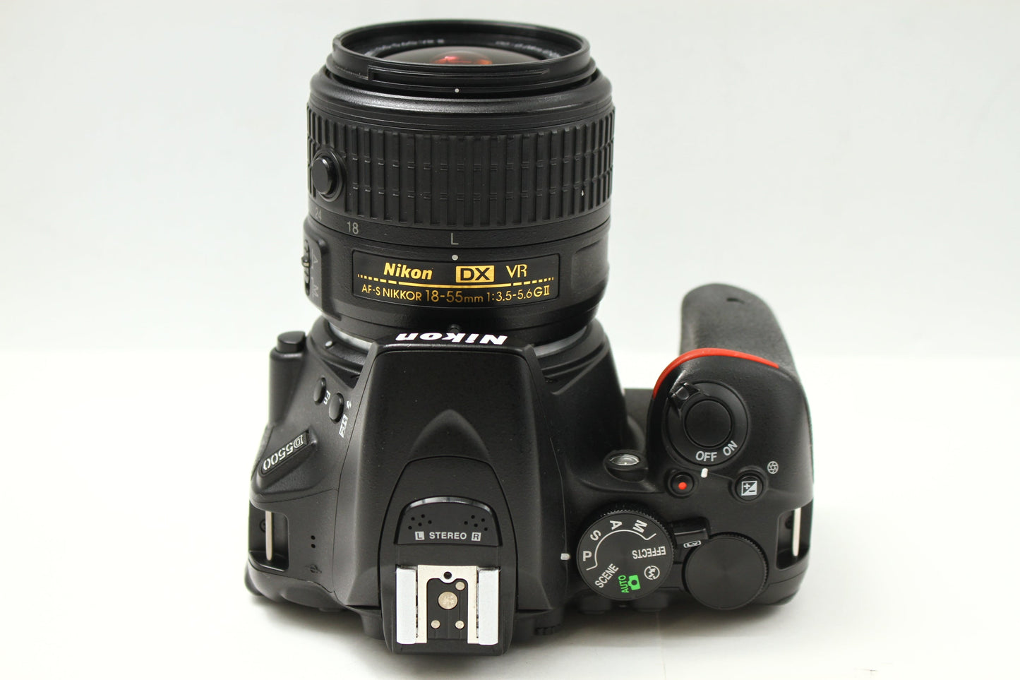 D5500 ブラック + 18-55 G VR II レンズキット