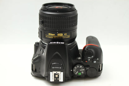 D5500 ブラック + 18-55 G VR II レンズキット