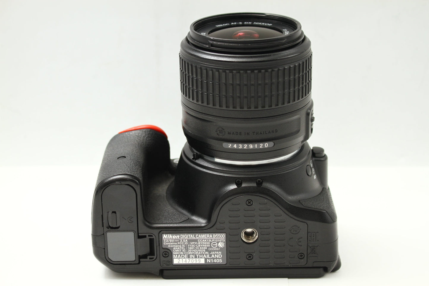 D5500 ブラック + 18-55 G VR II レンズキット