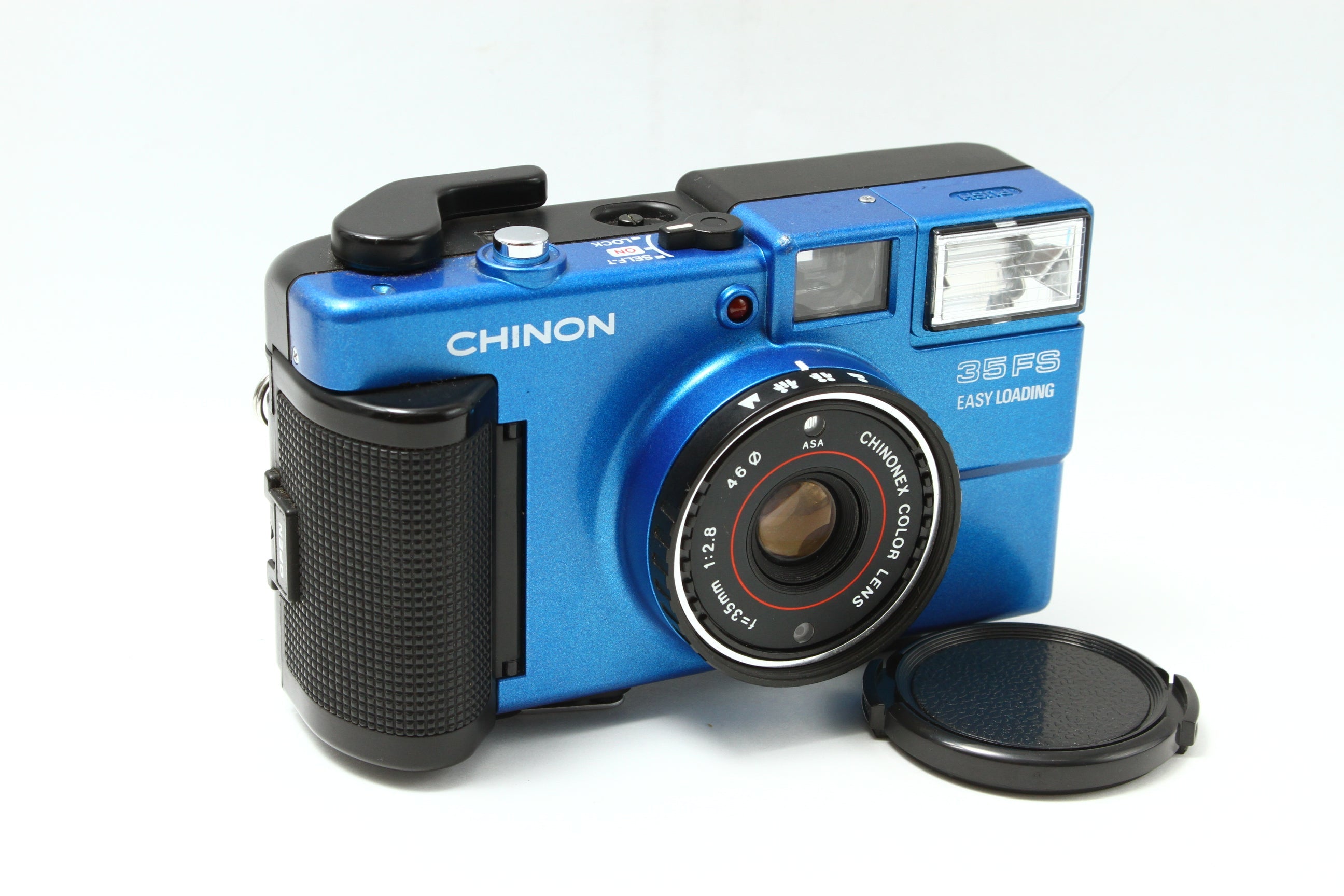 CHINON CHINON 35 FS ブルー フィルムカメラ コンパクト – にっしんカメラ Nisshin Camera