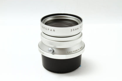 COLOR-SKOPAR 35/2.5 C-Type シルバー (LEICA L39)
