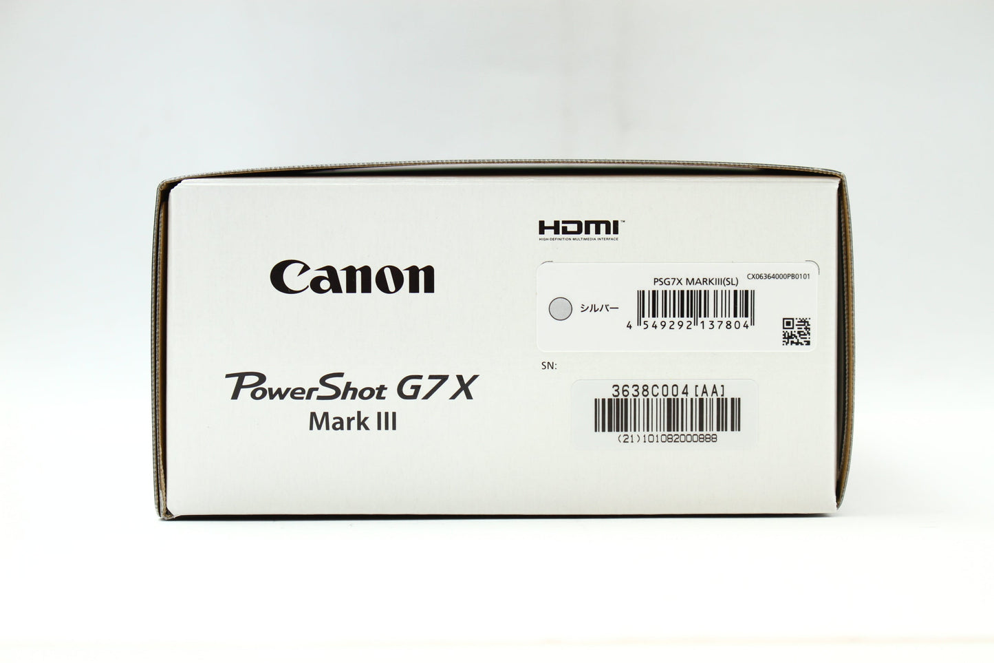 PowerShot G7X Mark III シルバー