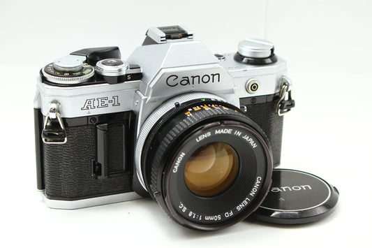 AE-1 シルバー + FD 50/1.8 S.C.