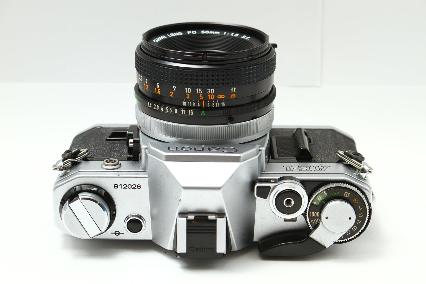 AE-1 シルバー + FD 50/1.8 S.C.