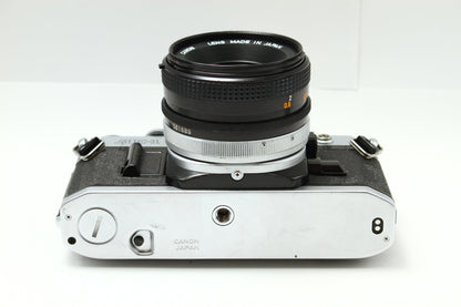 AE-1 シルバー + FD 50/1.8 S.C.