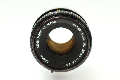 AE-1 シルバー + FD 50/1.8 S.C.