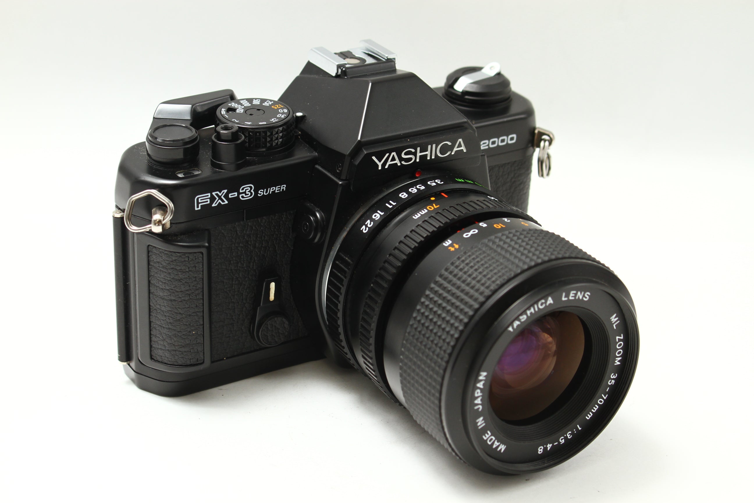 YASHICA (ヤシカ) FX-3 SUPER 2000 + ML 35-70/3.5-4.8 フィルムカメラ