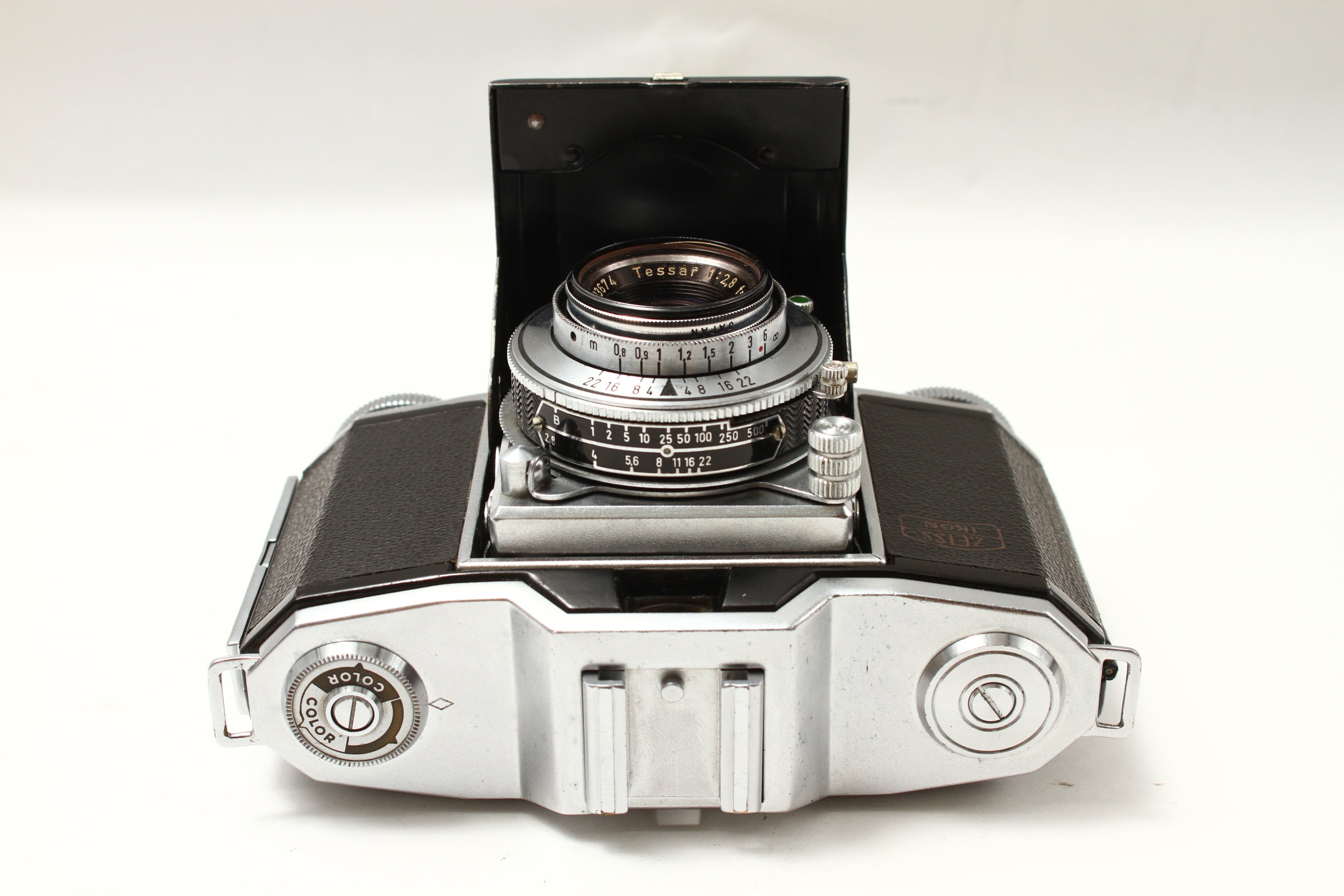 Zeiss Ikon 中判カメラTessar 105mm f/4.5 Zeiss Ikon (ツァイスイコン) Ikonta 522/24 Tessar 45/2.8 T フィルム