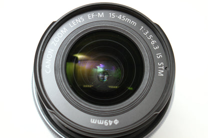 EF-M 15-45/3.5-6.3 IS STM シルバー