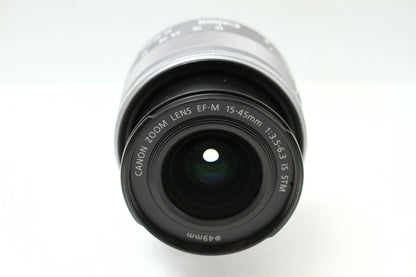 EF-M 15-45/3.5-6.3 IS STM シルバー