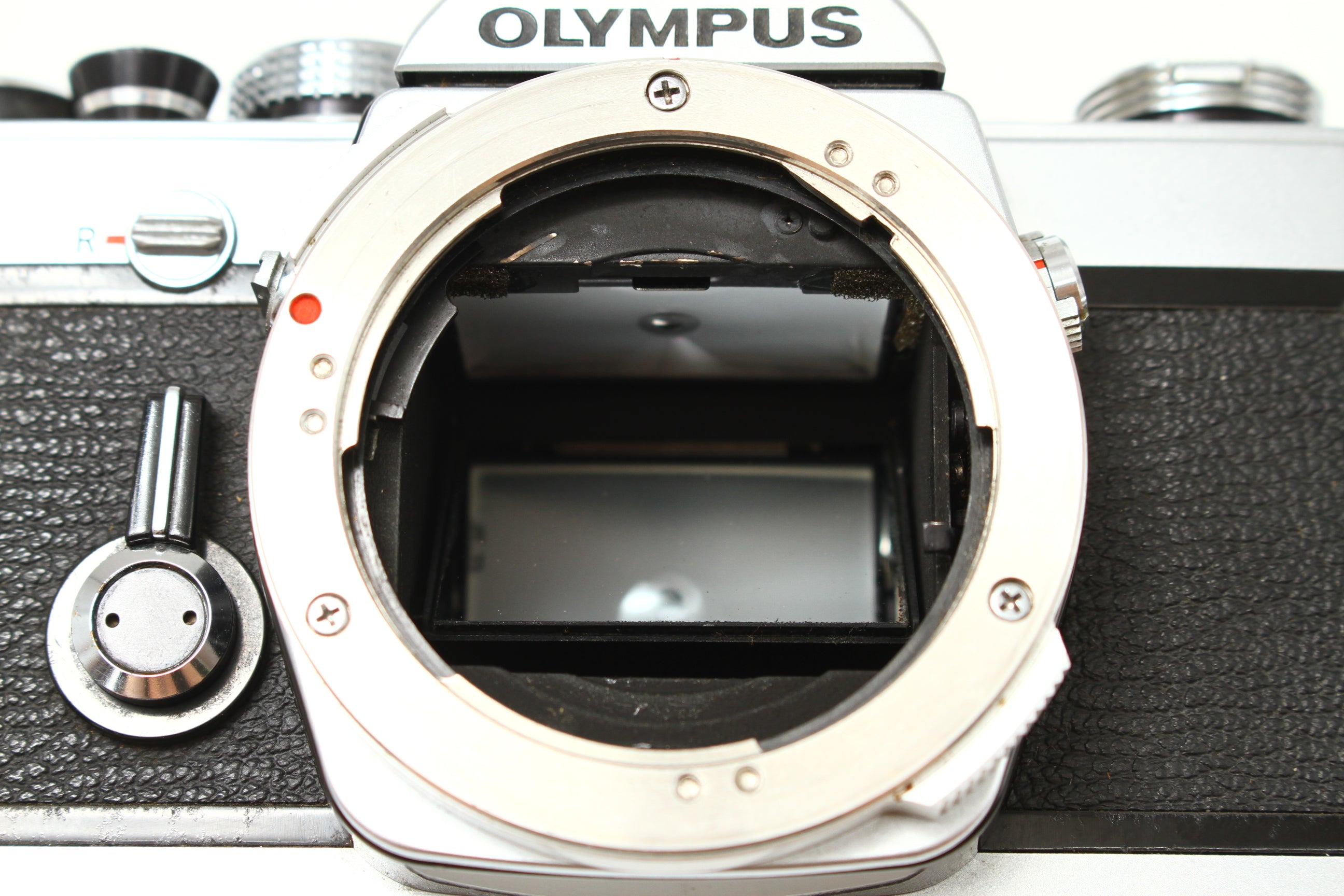 OLYMPUS (オリンパス) OM-1N シルバー フィルムカメラ 一眼レフ – にっ