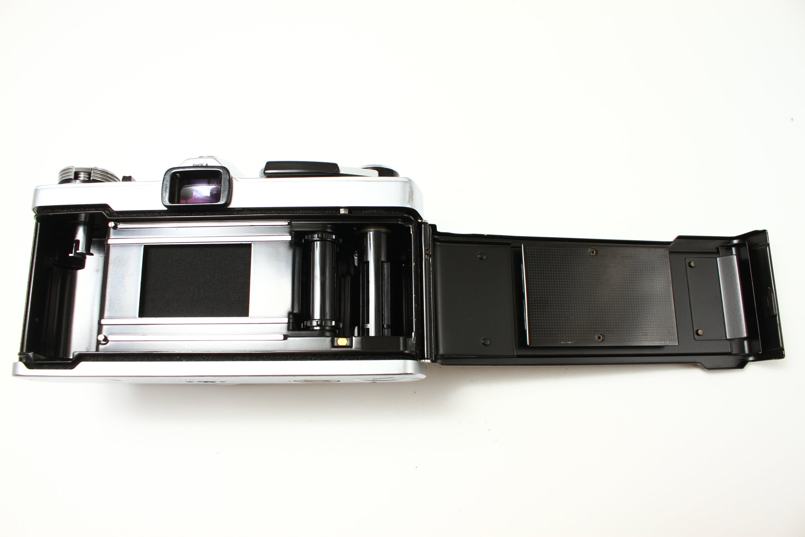 OLYMPUS (オリンパス) OM-1N シルバー フィルムカメラ 一眼レフ – にっ